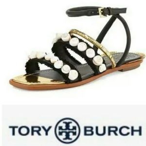Tory Burch Sinclair seashell sandals